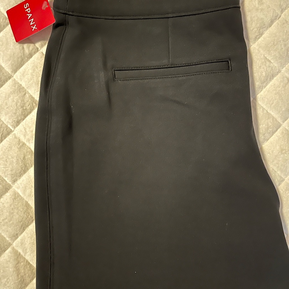 Spanx Black Slim Straight Wonen’s Pant